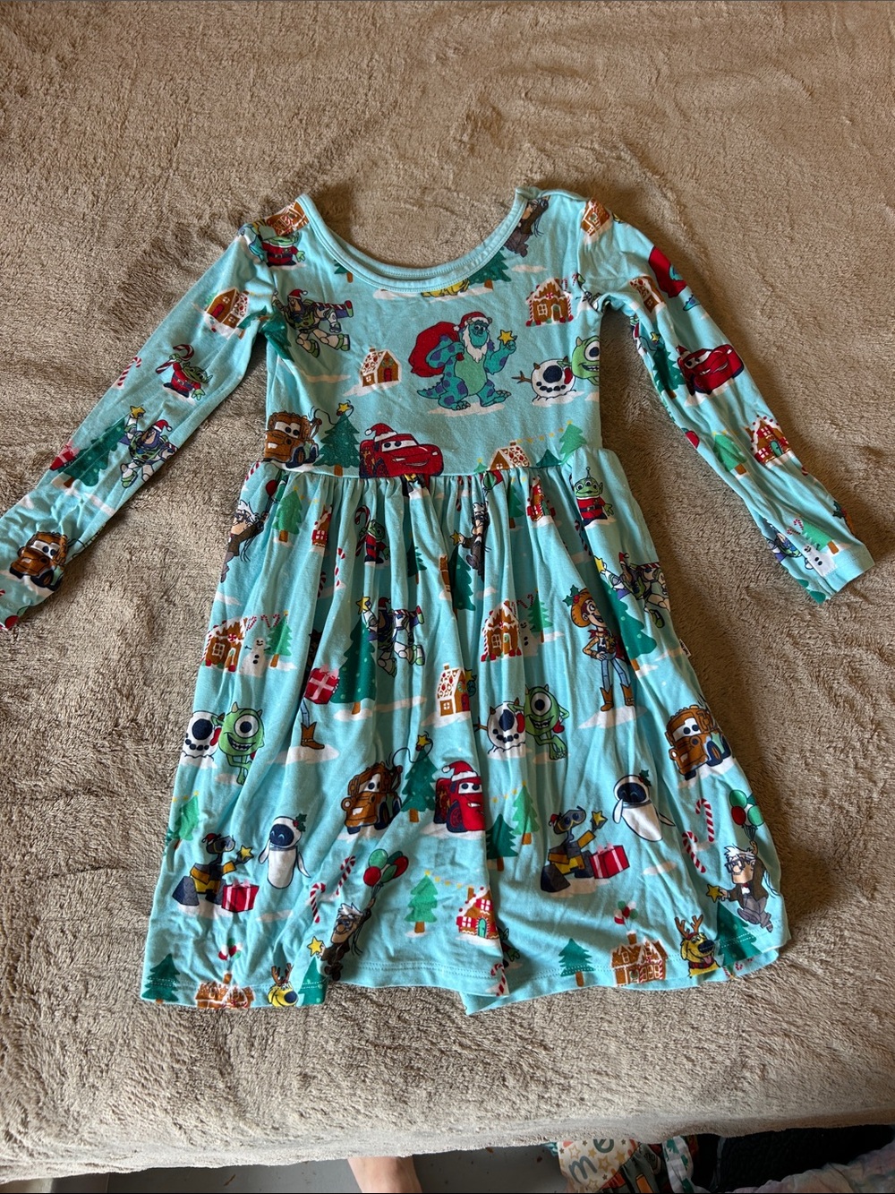 Little Sleepies Dress 5 Pixar Christmas